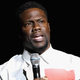 Kevin Hart speaking at CinemaCon in 2018.